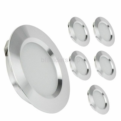 For RV Camper Interior 6000K Cool White 12V LED Lights Recessed Ceiling light