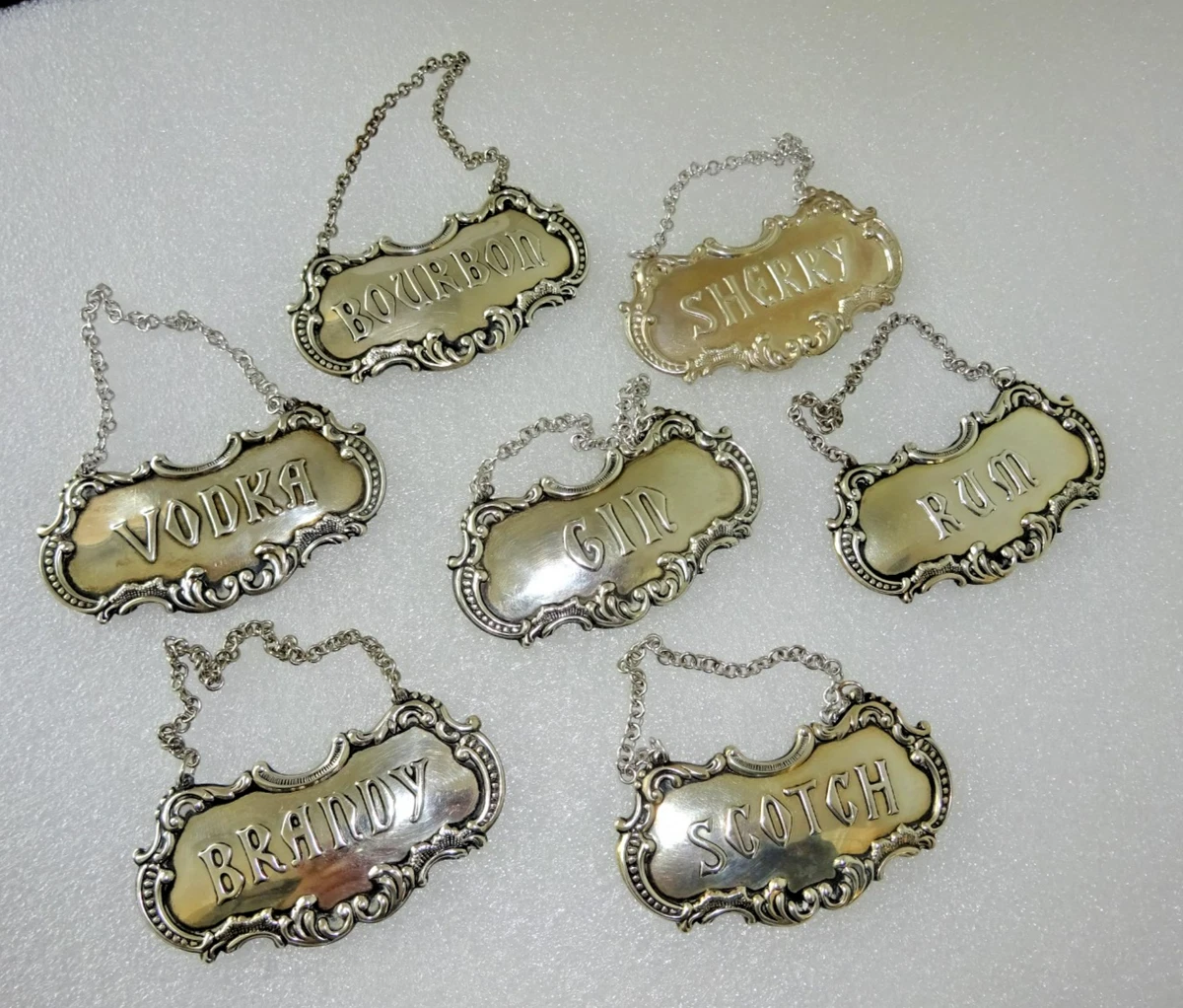 Gorham Antique US Sterling Silver Bottles, Decanters & Flasks for