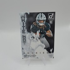 Panini 2025 Donruss White Hot Rookies Ashton Jeanty #WHR-ASJ Raiders RC