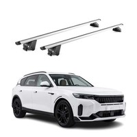 DachträGer GrundtäGer FüR Voyah Free 2025-2026 100Kg Aluminium Silber 2Tlg ABE
