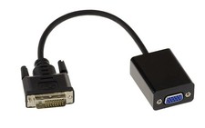 Active DVI 24 1 Male To VGA Female - Digital To Analog Conversion