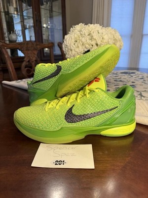 Nike Zoom Kobe 6 Protro Grinch 2020 Athletic Shoes Men's Size 16 (CW2190-300)