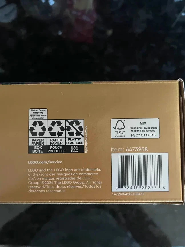 LEGO Christmas Table Decoration Building Toy Set 40743 - Image 3 of 3