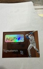 2003 Leaf - Clubhouse Signatures Omar Infante #5 Bronze (AU)