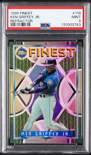Ken Griffey Jr. [Refractor] #118 1995 Finest card