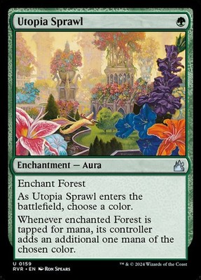 Utopia Sprawl (Ravnica Remastered) #159 MTG near mint