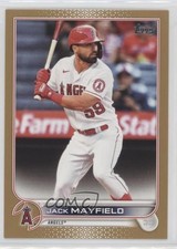 2022 Topps Series 2 Gold 1324/2022 Jack Mayfield #614 0r93