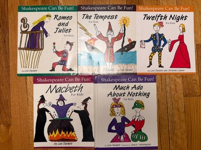 Lot 5 SHAKESPEARE CAN BE FUN Lois Burdett Tempest Romeo Macbeth Ado Twelfth Book