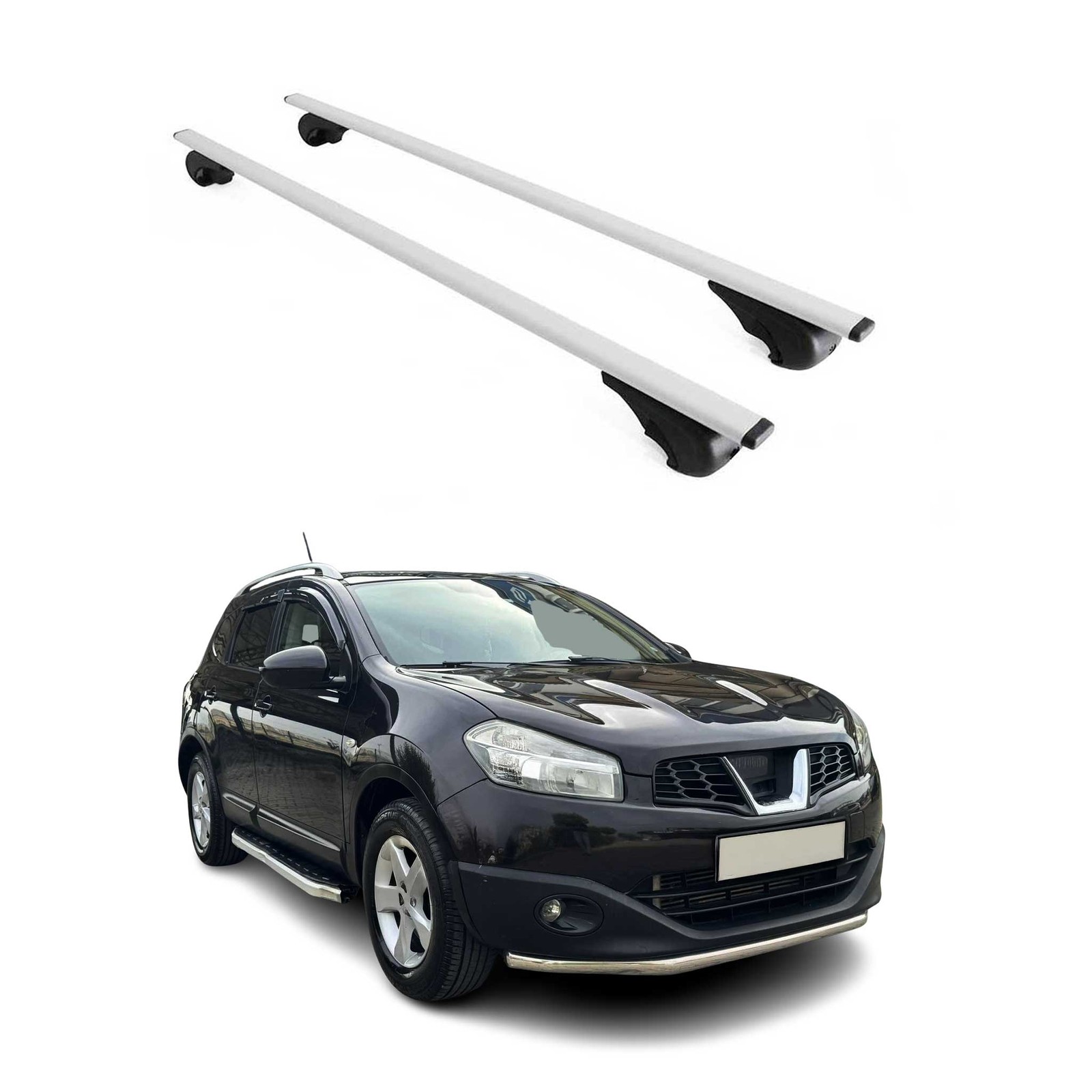 Barres de toit pour Nissan Qashqai 2007-2014 pour résoudre le manque de place du coffre