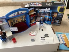 Playmobil Hockey Parts And Stickers  9176 Not Complete
