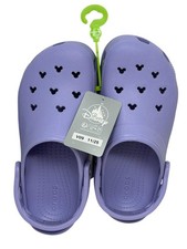 Disney Lavender Purple Mickey Head Icon Crocs