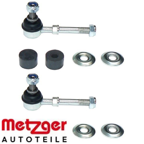 2X Stange/Strebe FüR Stabilisator Metzger 53045618 2 PendelstüTzen Stabi-image