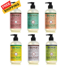 Mrs. MEYER'S CLEAN DAY Hand Soap Scent Variety 12.5 Fl Oz (Pack of 6), ... 