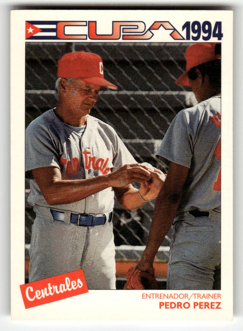 Select 1994 Cuban Serie Selectiva #97 Pedro Perez Print Run 5,000