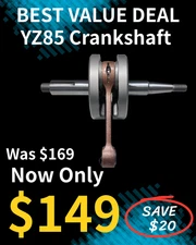 Kalama Crankshaft for Yamaha YZ85 2002~2018 BEST VALUE LIMITED TIME PRICE
