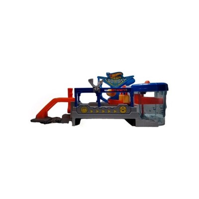 Hot Wheels Mega Car Wash Playset Mattel Color Reveal Track Accessory No Car