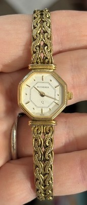 Vintage Women s  BUCHERER Gold Plated Quartz WATCH Swiss made