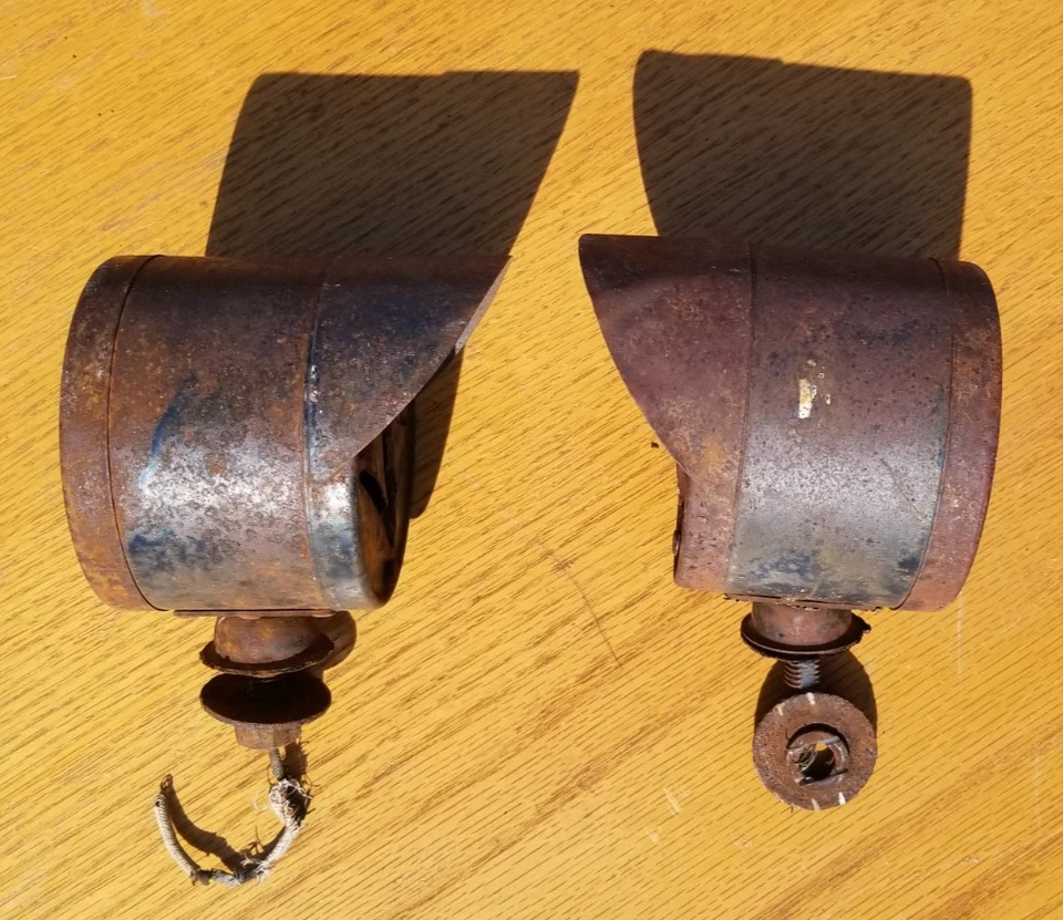 Par de luces giratorias de flecha camioneta Ford Chevrolet Dodge 1930-60 Foto 4 de 4