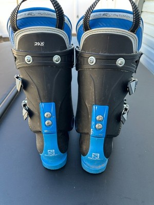 Salomon XMAX 120 Black blue Ski Boots Size 29.5 | eBay