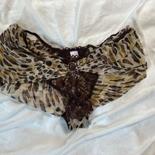    Victorias Secret Wild Elegance Leopard Print Panties