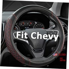 Customized Auto Car Steering Wheel Cover for Chevy