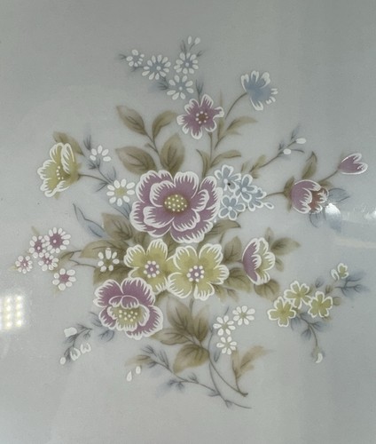 Elegante piatto carne porcellana mezzaluna fine Cina Jie Pai 14” x 10 3/4” - Foto 3 di 6