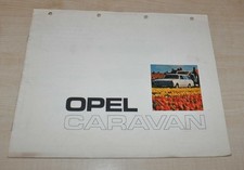 Opel Caravan Kadett & Rekord Brochure Prospekt Danish