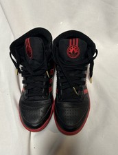 Adidas Originals TOP TEN RB - Kids Shoes Leather Black Red IF7814 Size 5 1/2