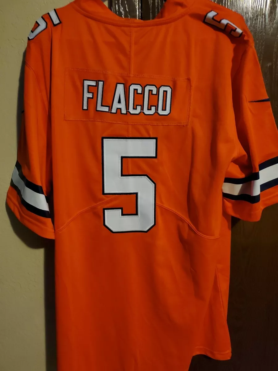 Denver Broncos Joe Flacco Orange Jersey eBay