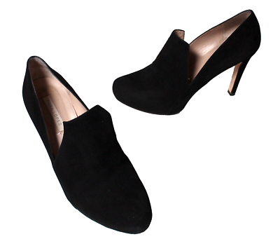 PURA LOPEZ PUMPS HEELS PLATEAU ANKLE BOOTS WOMAN SHOES SCHWARZ 39