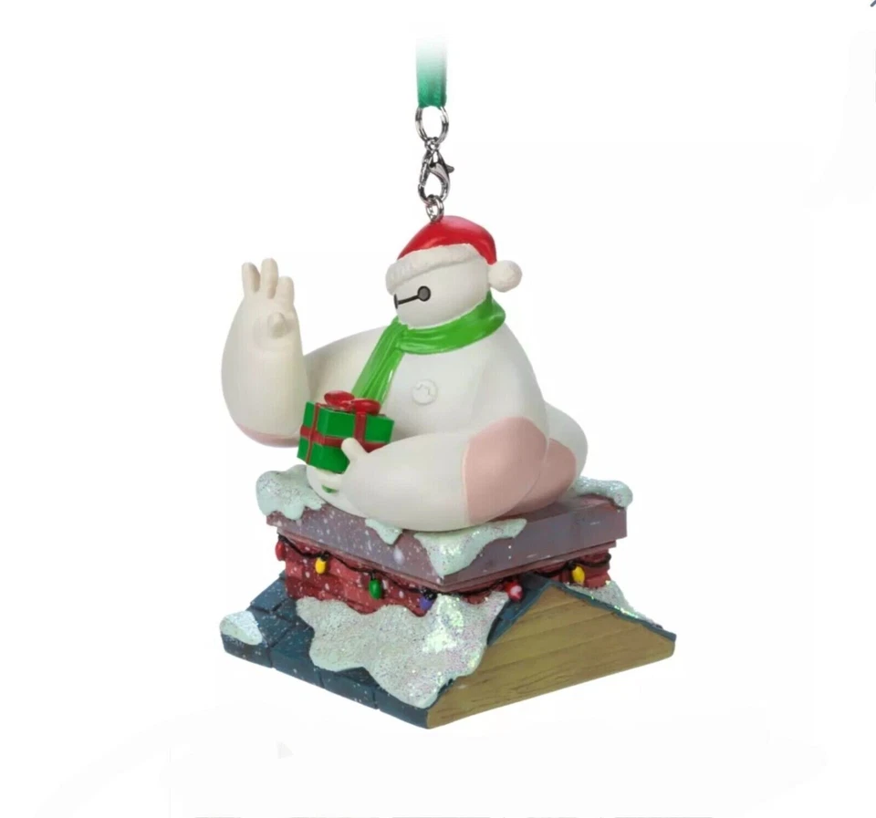 Disney Parks 2022 Sketchbook Ornament Baymax Light Up Living Magic Big Hero 6 - Image 4 of 4