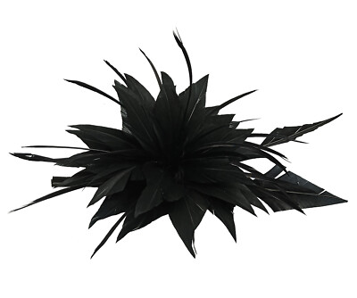 Gold Finecy In New Women Ladies Small Feather Flower Hair Hat Fascinator Clip Pin Party Wedding Royal Ascot Race Baby Blue Fascinators For Weddings - Foto 8