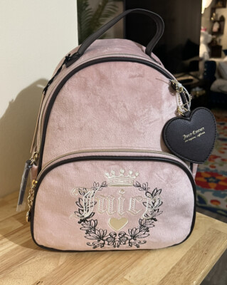 NEW Juicy Couture Velour Backpack NWT Juicy Couture Juicy For All Velour Backpack - Chocolate  main image 3