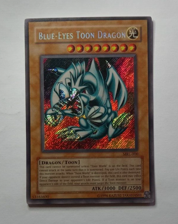 Blue Eyes Toon Dragon #MRL - 000 Magic Ruler Secret Rare (YuGiOh