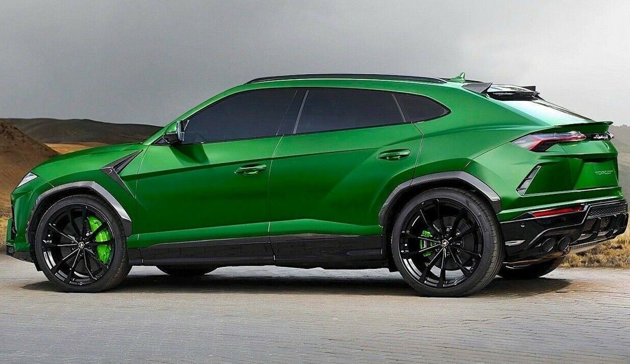 PERFECT Factory Lamborghini Urus Wheels Tires 23 inch Black Genuine OEM Taigete