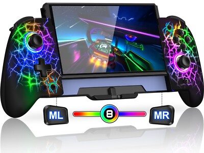 Switch Controller for Nintendo Switch/OLED,Full-Size Grip Wireless