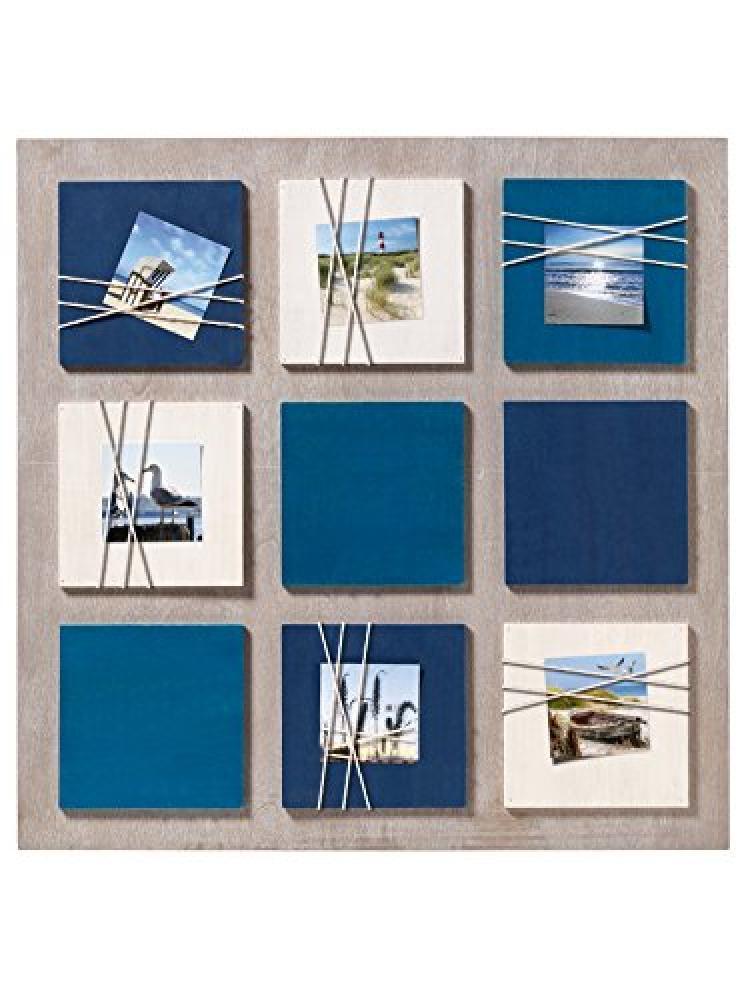 (TG. 58 x 1.5 x 58 cm) Walther Design YO688L Cornice Multiple per Ritratto la Ca