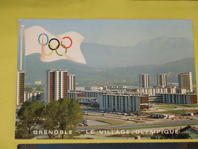 Jeux Olympiques - Lot de 13 Cartes JEUX OLYMPIQUES de GRENOBLE 1968 - SPADEM - Ed André