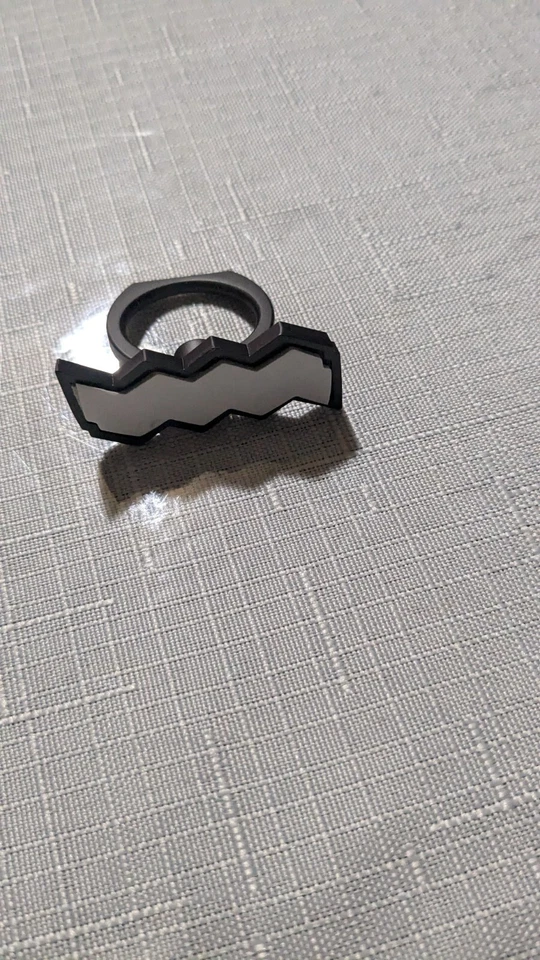 360 Rotación Forma Cuadrada Moda Anillo Soporte Agarre Rojo iPhone Samsung Todo Foto 4 de 4