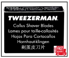 Tweezerman Replacement Callus Shaver Blades, 20 Count