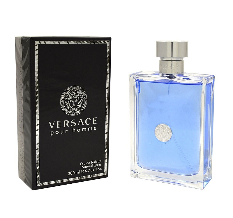 Versace Pour Homme Men 6.7 oz 200 ml *Eau De Toilette* Spray Nib Sealed