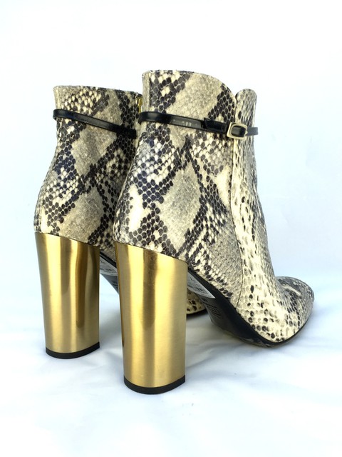 snake print ankle boots uk