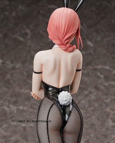 FREEing B-Style Makima Bunny Ver. 1/4 Figure Bulk No Box NO original base. - Picture 4 of 7