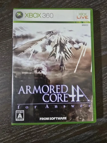Xbox 360 Armored Core for Answer Microsoft Software Japan Edition