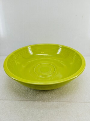 FIESTA QUART LARGE PASTA CHIP BOWL lemongrass NEW