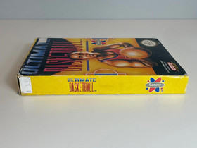 Ultimate Basketball NES Game with Box Nintendo