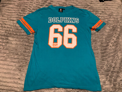 Dolphins NFL T-shirt Est 66 Large 20” Pit To Pit | eBay UK