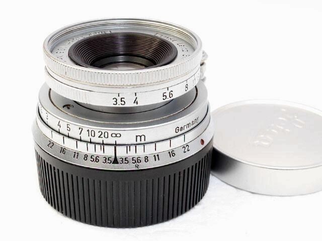 Leica ライカ Leitz Elmar 5cm F3.5 ① #1000 Leica Elmar 5cm 1:3,5 – Vintage Quality Cameras