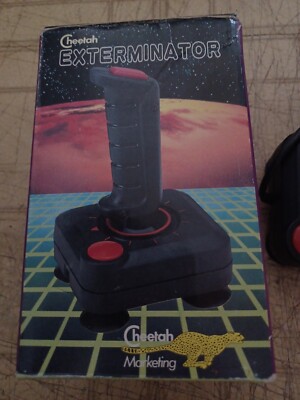 Cheetah Exterminator Joystick Commodore Spectrum Atari Amstrad Amiga Tested
