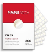 Pimple Patches for Face, 4 Size 300 Counts Acne Patches, Hydrocolloid Patches